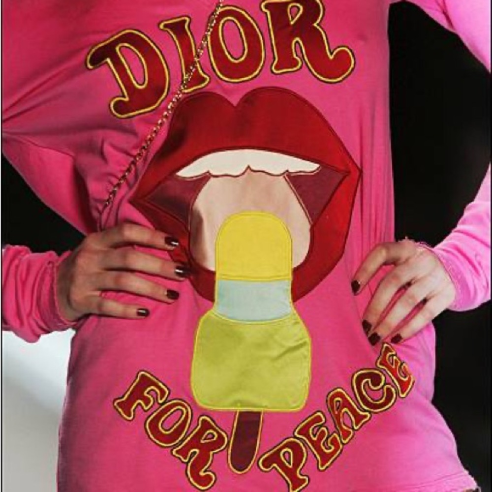 Dior By John Galliano Vintage Dior For Peace Y2K Diamanté Crystal Jewelry Set - Picture 3 of 17